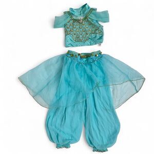 Disney Princess Jasmine Costume Set Castle Collection Kids Size 7/8 Halloween